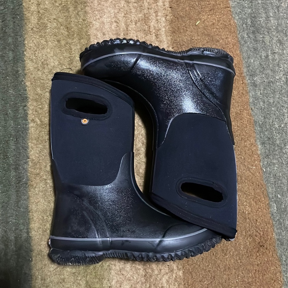 Boys winter Bogs boots.